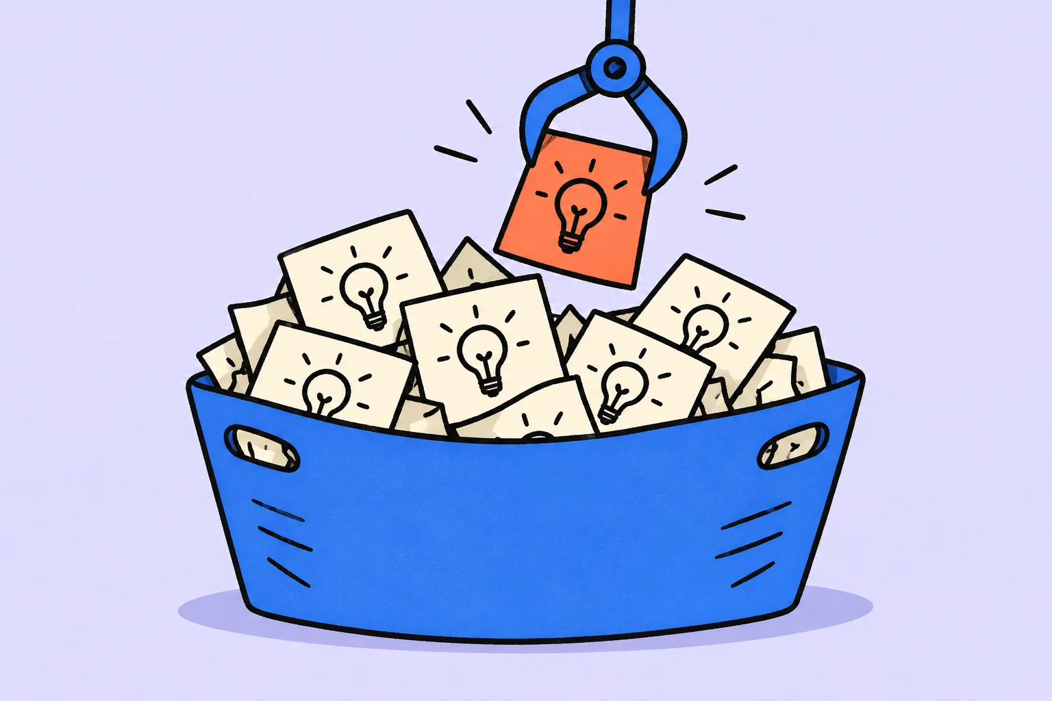 Project backlog: keep an idea list that helps you choose work